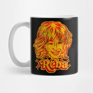 reba mcentire distressed Mug